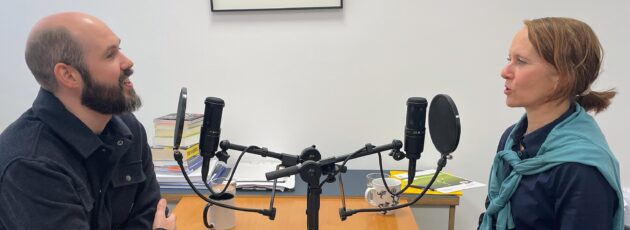 Podcast Aufnahme Selbstwert 2 Personen im Gespräch